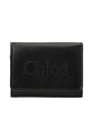 Chloe(クロエ)｜CHLOE SENSE 三つ折りミニ財布/ブラック の通販 ...