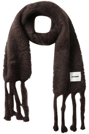 JIL SANDER(ジル サンダー)｜【JIL SANDER＋】ロゴ マフラー