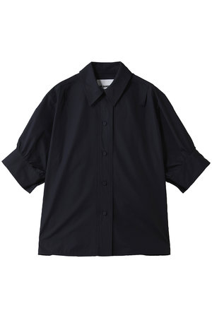【美品】  JIL SANDER / ジルサンダー | コットン キーネック スリーブレストップス | 36 | ダークネイビー | レディース JIL SANDER - 【美品】 JIL SANDER / ジルサンダー | コットン