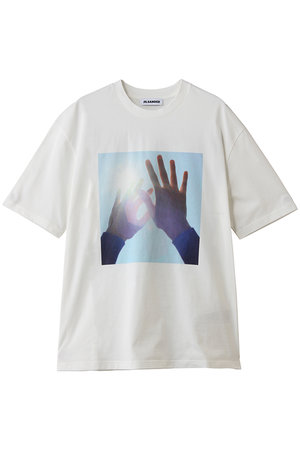 JIL SANDER(ジル サンダー)｜クルーネック フォトプリントTシャツ