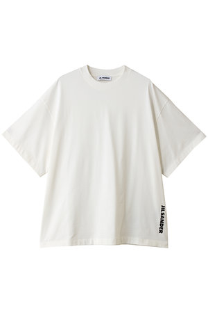 JIL SANDER(ジル サンダー)｜ロゴプリント コットン クルーネックT