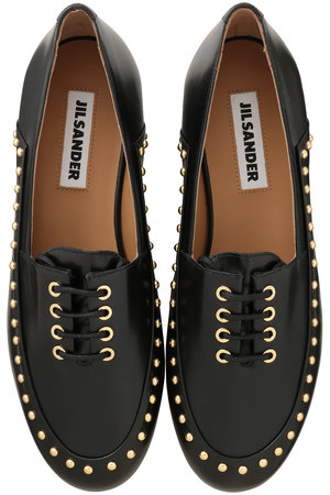 JIL SANDER(ジル サンダー)｜ELYSS ローファー/ブラック の通販