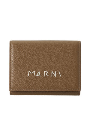 MARNI(マルニ)｜MENDING ハンドステッチロゴ三つ折り財布 ...