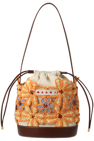 MARNI(マルニ)｜FLOWER BUCKET/バニラ×キャロット の通販｜ELLESHOP