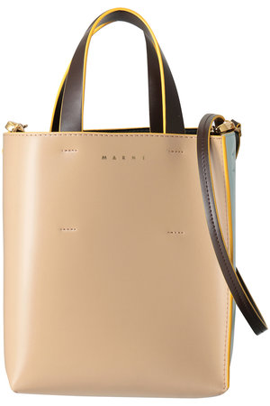 MARNI(マルニ)｜MUSEO MINI 2wayトートバッグ/ムーンストーン×アイス