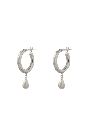 MARIHA シルバー フープピアス MARIHA(マリハ)｜光の雫 フープピアス/シルバー の通販｜ELLESHOP