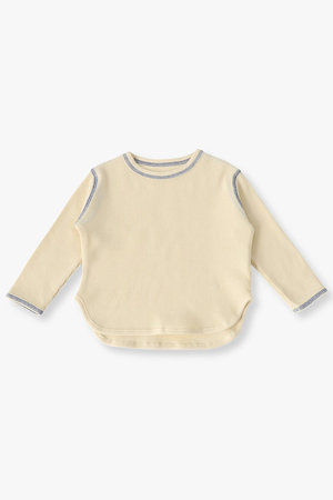 RonHerman ロンハーマンベビ ートップス長袖ワッフルTシャツ Ron Herman(ロンハーマン)｜【KIDS】ワッフル ロングスリーブTシャツ