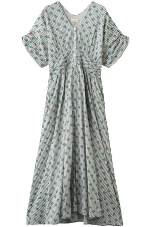 ne Quittez pas(ヌキテパ)｜Cotton Jacquard Stripe Small Flower