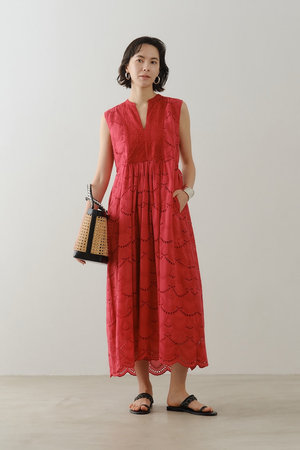 ne Quittez pas(ヌキテパ)｜COTTON VOILE DOT HEMLA ノースリーブ