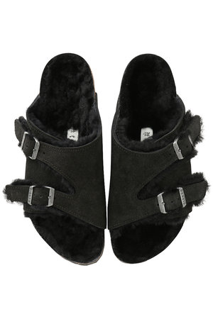 BIRKENSTOCK(ビルケンシュトック)｜Zurich(Suede Shearing)/ブラック