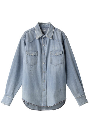 熱い販売 L'Appartement レッドカードNelly Denim Shirts シャツ