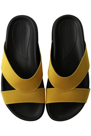 FABIO RUSCONI(ファビオ ルスコーニ)｜サテンスライドサンダル