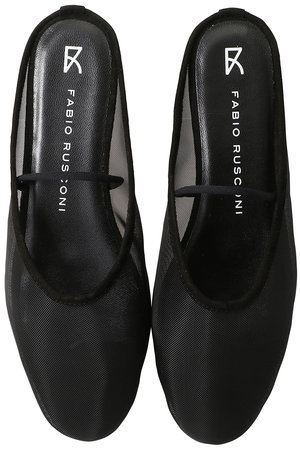 FABIO RUSCONI(ファビオ ルスコーニ)｜チュールフラットミュール