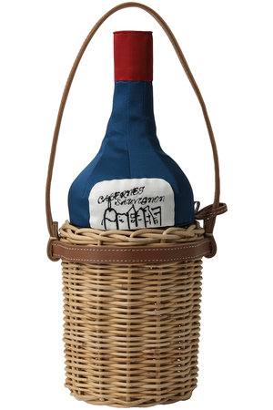 LUDLOW ラドロー チューブバスケット カゴバッグ 定価¥49,500 LUDLOW(ラドロー)｜Wine basket/ナチュラル の通販｜ELLESHOP・(エル