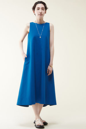 Martinique マルティニーク テントラインワンピース ブルー の通販 Elleshop エル ショップ