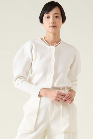 martinique(マルティニーク)｜セミハードコットンカーディガン