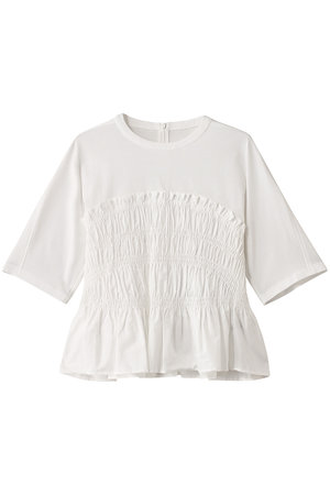 美品♡マルティニーク♡シャーリングインナー♡オフホワイト  