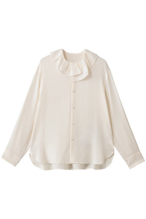 martinique(マルティニーク)｜アシンメトリーカラーブラウス/オフ