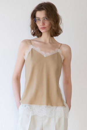 martinique(マルティニーク)｜【予約販売】リバーレースキャミ