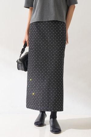 DESIGNWORKS(デザインワークス)｜ラインストーンストレートスカート