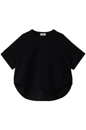 THE RERACS(ザ・リラクス)｜ラグランAラインショートTシャツ/ブラック 