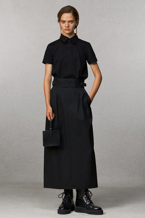 【未着用】THE RERACS　ザ・リラクス　ウールカシミアスカート THE RERACS(ザ・リラクス)｜【予約販売】ペンシルグルカスカート