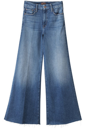 MOTHER THE ROLLER デニム 23 マザーデニム フレア MOTHER(マザー)｜THE ROLLER FRAY フレアデニム(WHP)/ライトブルー の