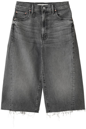 MOTHER(マザー)｜THE WHOLE LOT ZIP TWIST FRAY グレーウォッシュ