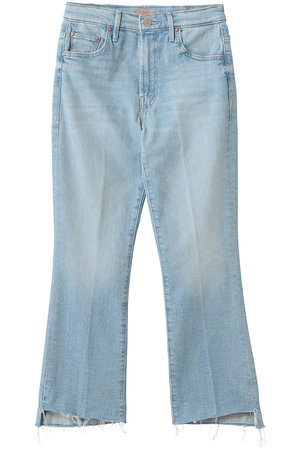 【新品未使用】　マザー INSIDER CROP STEPFRAY定価3.6万 MOTHER(マザー)｜THE INSIDER CROP STEP FRAY スキニーデニム (YFV