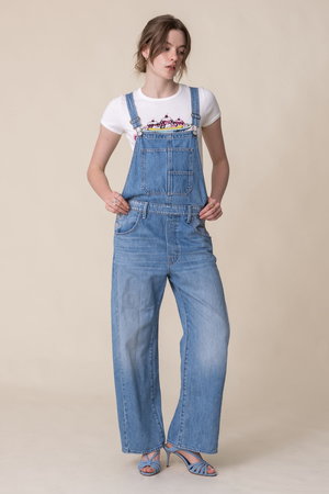 MOTHER(マザー)｜THE HALF PIPE OVERALL ANKLE デニムオーバーオール 