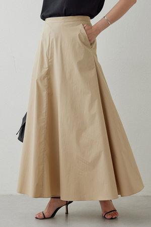 GALLARDAGALANTE(ガリャルダガランテ)｜フレアスカート/ベージュ の  