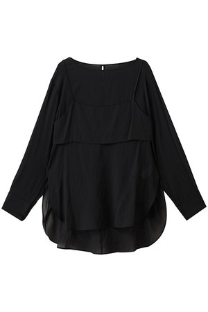 GALLARDAGALANTE レイヤードカットソー GALLARDAGALANTE（ガリャルダガランテ） レイヤードカットソー