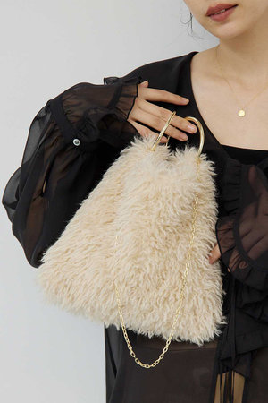 GALLARDAGALANTE(ガリャルダガランテ) エコファーリングバッグ GALLARDAGALANTE(ガリャルダガランテ)｜【予約販売】【2.718】フェイク