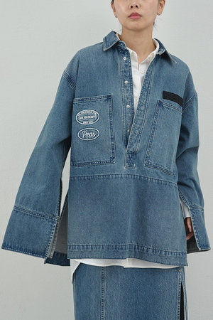 ELLEshop完売商品　ガリャルダガランテ　PEAS デニムジャケット ELLEshop完売商品ガリャルダガランテPEAS デニムジャケット