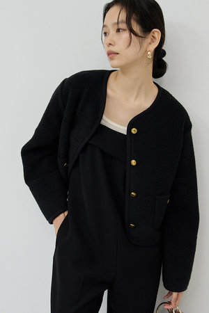 GALLARDAGALANTE(ガリャルダガランテ)｜スライパーニットジャケット