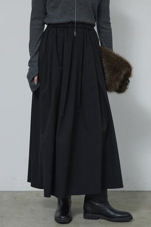 【希少】美品 GALLARDAGALANTE スパンコールスカート ロング GALLARDAGALANTE(ガリャルダガランテ)｜タフタフレアスカート/ブラック