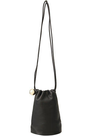 ADORE(アドーア)｜ボールチャームギャザーバッグ/ブラック の通販
