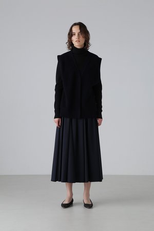 ADORE(アドーア)｜2WAYトロスカート/ネイビー の通販｜ELLESHOP・(エル 