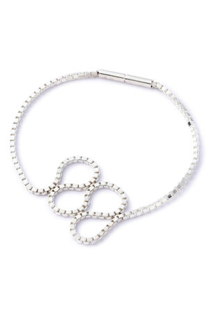 ADORE(アドーア)｜Saskia Diez LOOP BRACELET OPEN/シルバー の通販 