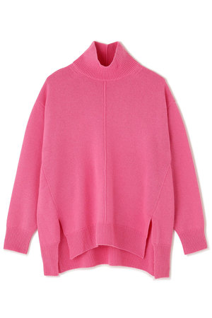 ADORE(アドーア)｜ウールカシミヤニットタートル/ピンク の通販