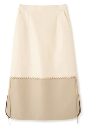 アドーア トップス&スカート 38 ADORE(アドーア)｜【予約販売】◇レースアップフェイクレザースカート