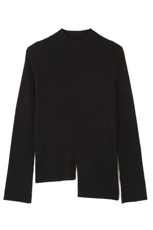 ADORE(アドーア)｜【予約販売】◇ダブルリブニット/ブラック の通販