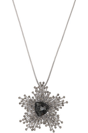 ADORE(アドーア)｜クリスタルシェイドブローチ/ブラック の通販