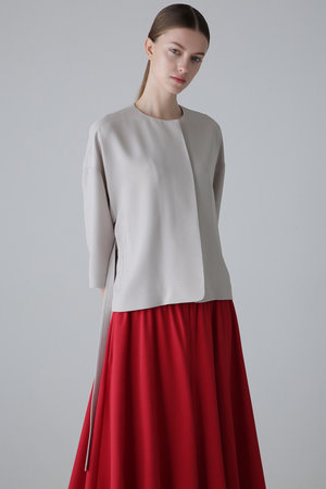 ADORE(アドーア)｜ライトストレッチジャケット/ベージュ の通販