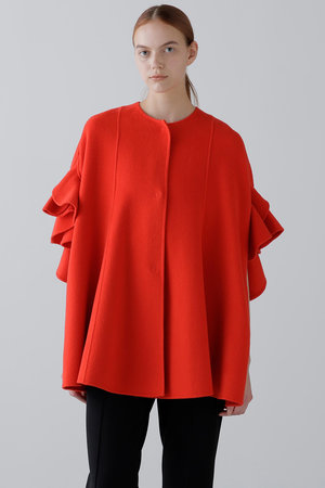 ADORE(アドーア)｜◇ピュアカシミヤコート/レッド の通販｜ELLESHOP