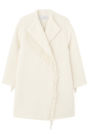 ADORE ツイードフリンジジャケット 38 オフホワイト セレモニー ADORE ツイードフリンジジャケット 38 オフホワイト セレモニー S-3L