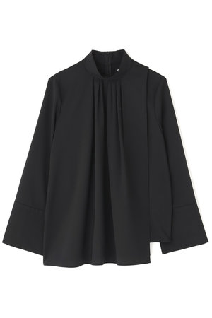 ADORE(アドーア)｜ドライタッチジョーゼットブラウス/ブラック の通販