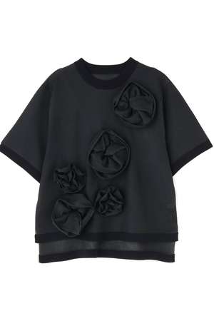 ADORE(アドーア)｜◇ブロッサムニット/ブラック の通販｜ELLESHOP