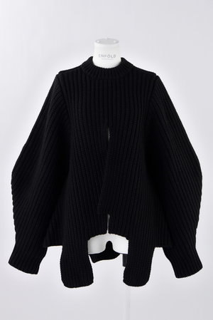 ENFOLD(エンフォルド)｜バタフライケーブルニットP.O/プル