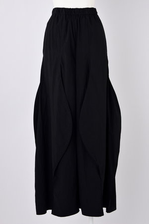 ENFOLD(エンフォルド)｜WAVE DRAPETROUSERS/パンツ/ブラック の通販